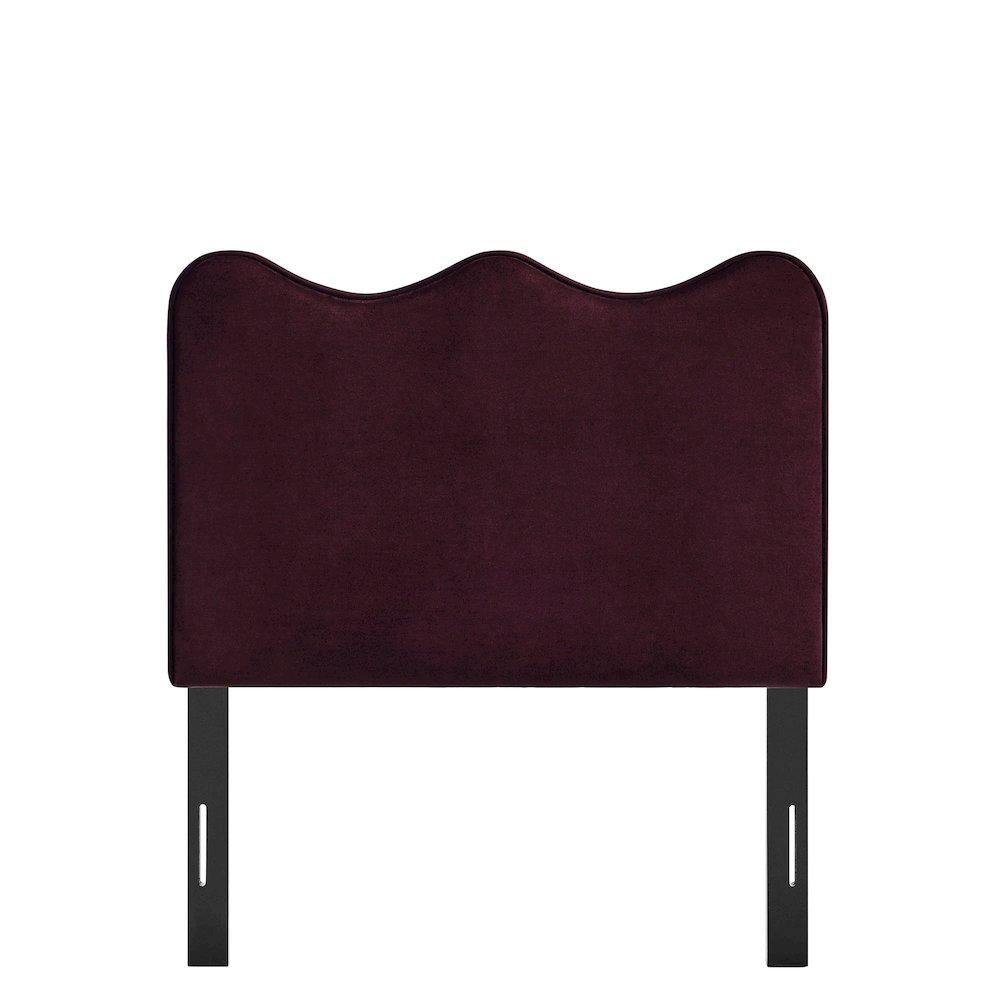 Athena Stain-Resistant Performance Velvet Twin Size Headboard