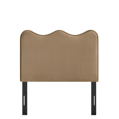 Athena Stain-Resistant Performance Velvet Twin Size Headboard