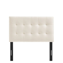 Lily Stain-Resistant Performance Velvet Twin Size Headboard