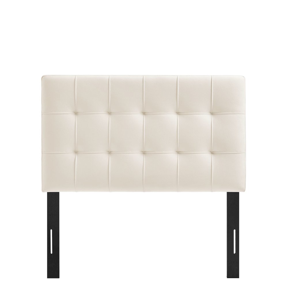 Lily Stain-Resistant Performance Velvet Twin Size Headboard
