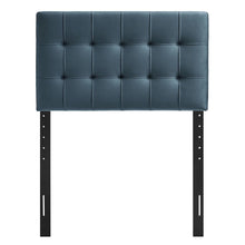 Lily Stain-Resistant Performance Velvet Twin Size Headboard