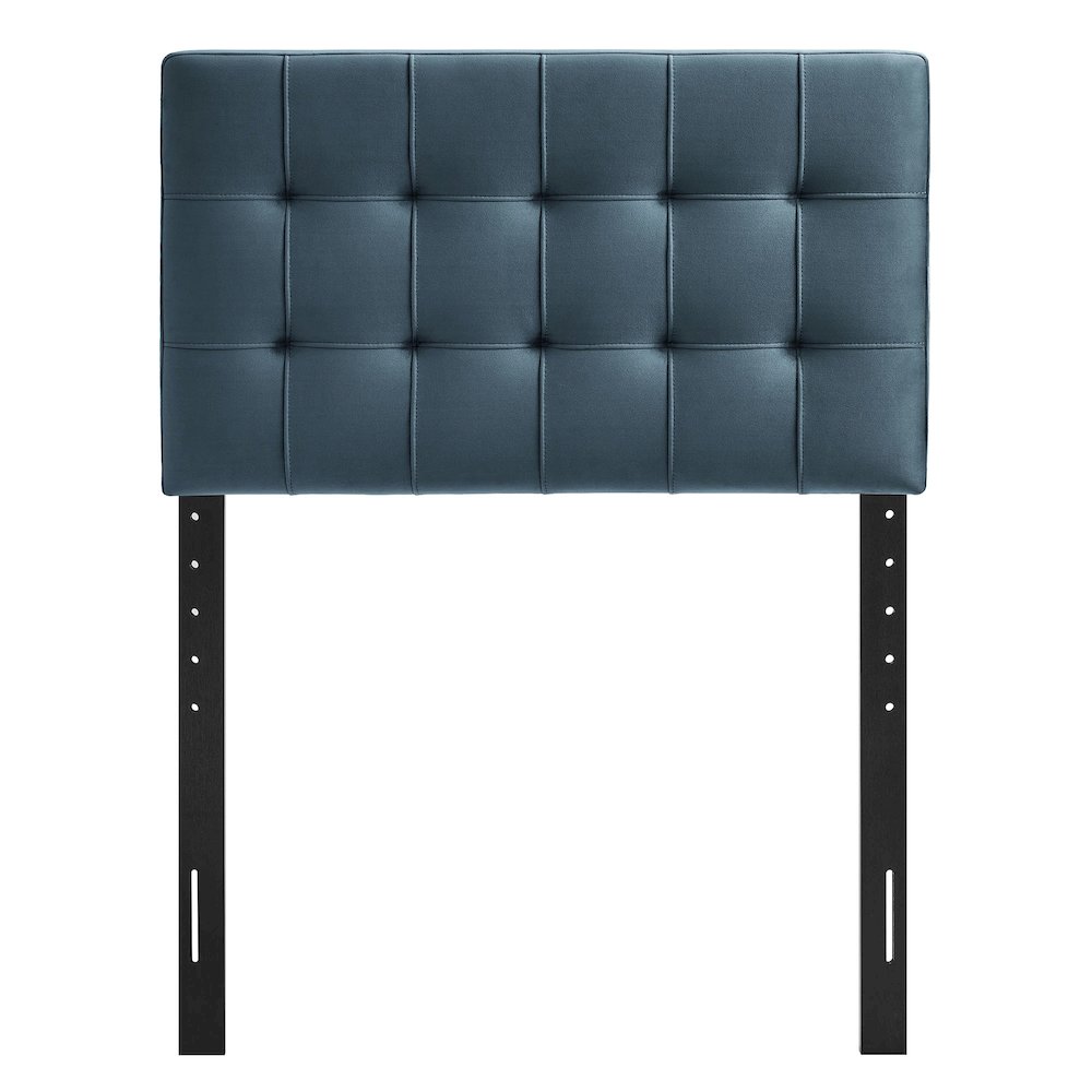 Lily Stain-Resistant Performance Velvet Twin Size Headboard