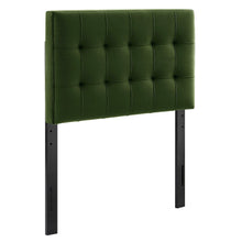 Lily Stain-Resistant Performance Velvet Twin Size Headboard