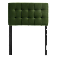 Lily Stain-Resistant Performance Velvet Twin Size Headboard
