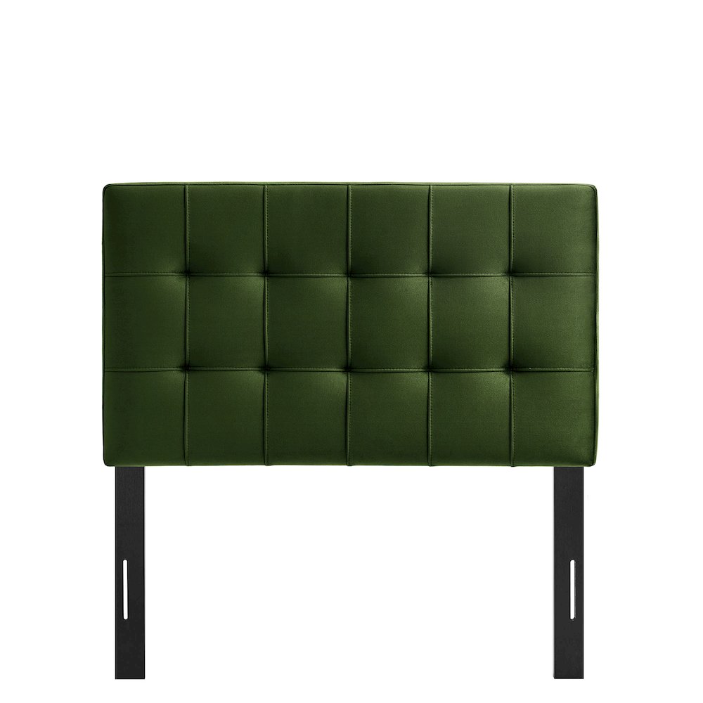 Lily Stain-Resistant Performance Velvet Twin Size Headboard