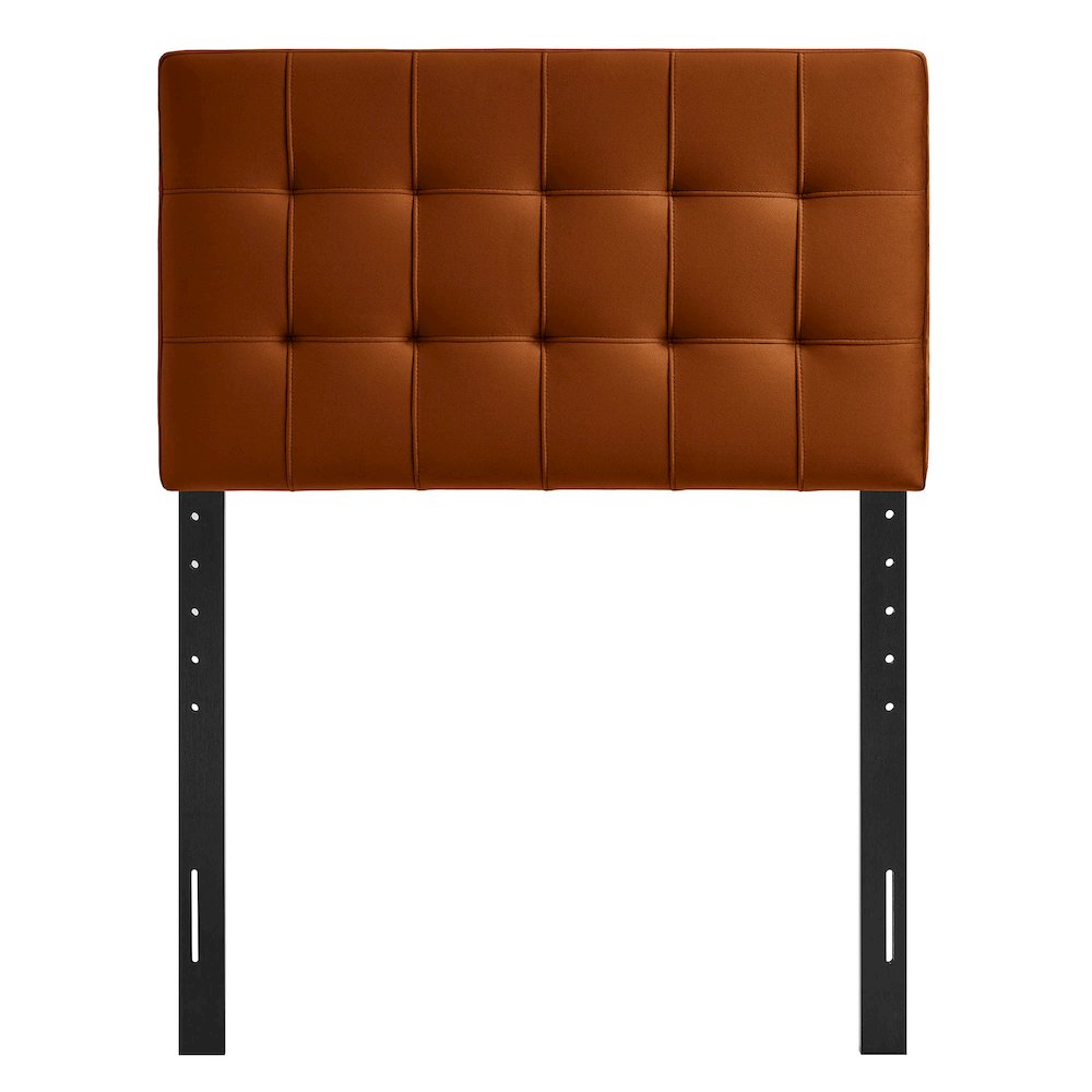 Lily Stain-Resistant Performance Velvet Twin Size Headboard