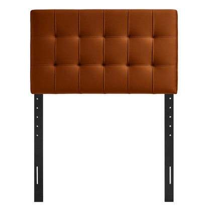Lily Stain-Resistant Performance Velvet Twin Size Headboard