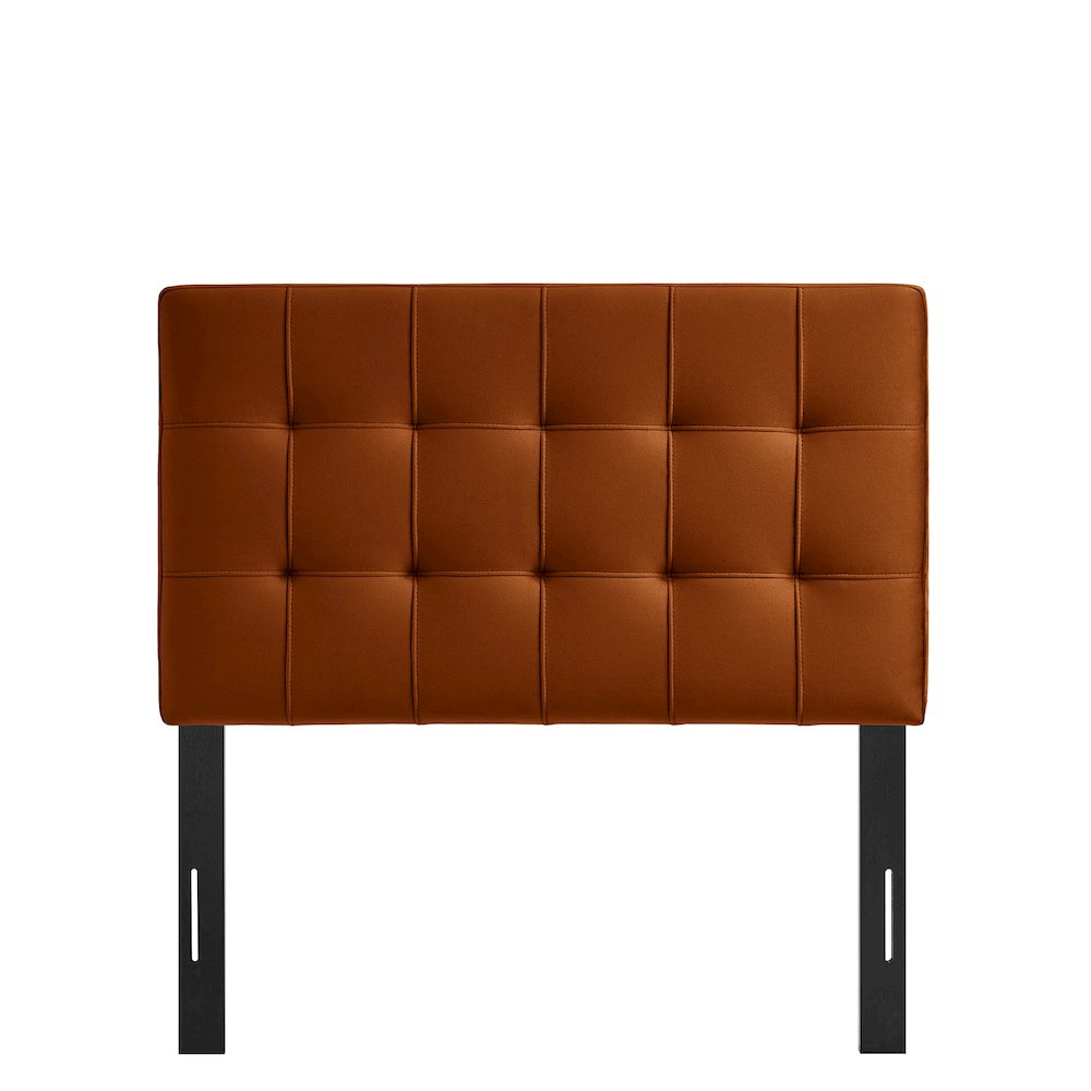 Lily Stain-Resistant Performance Velvet Twin Size Headboard
