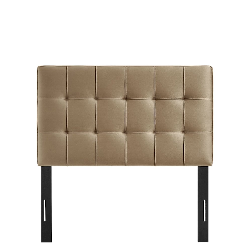 Lily Stain-Resistant Performance Velvet Twin Size Headboard