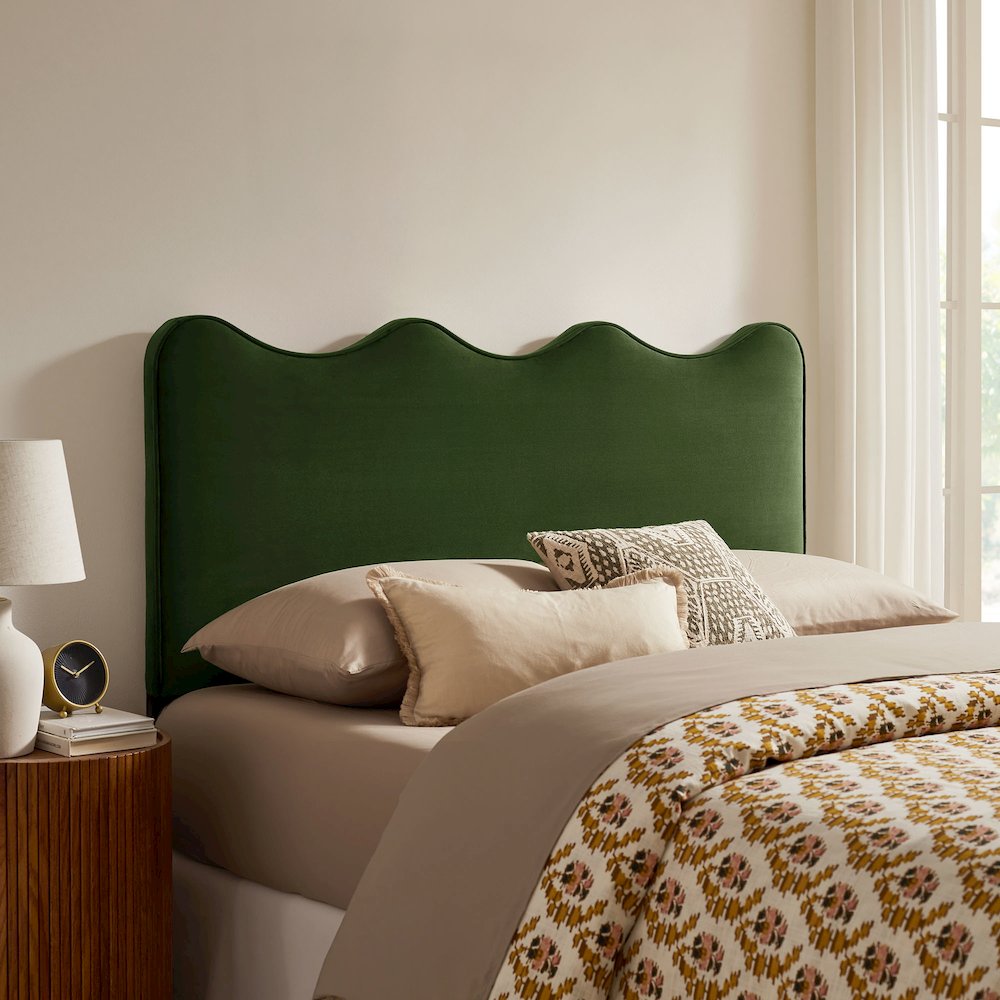 Athena Stain-Resistant Performance Velvet Full Size Headboard