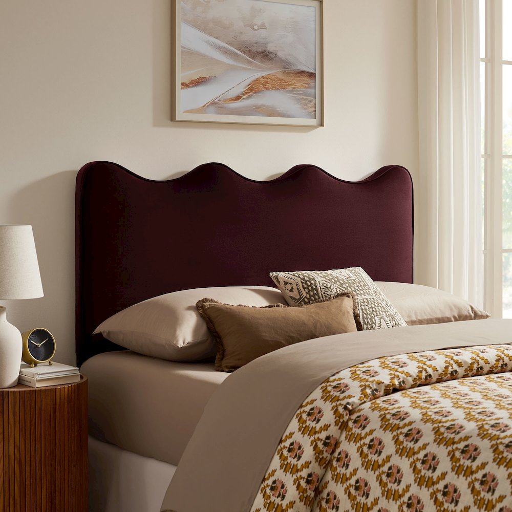 Athena Stain-Resistant Performance Velvet Full Size Headboard