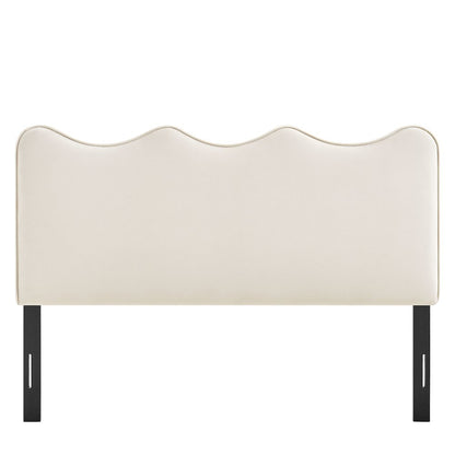 Athena Stain-Resistant Performance Velvet Queen Size Headboard