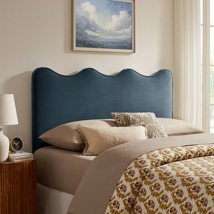 Athena Stain-Resistant Performance Velvet Queen Size Headboard