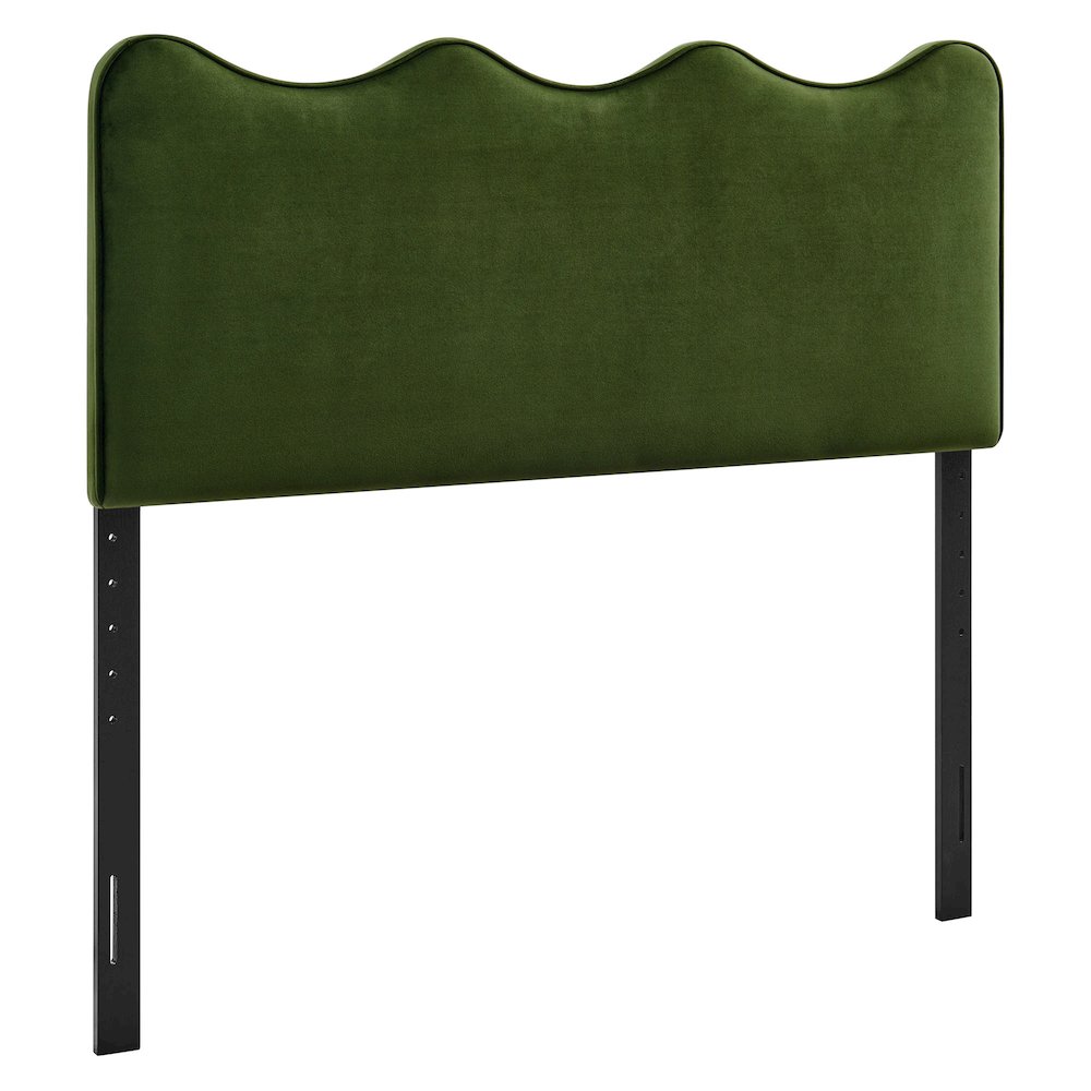 Athena Stain-Resistant Performance Velvet Queen Size Headboard