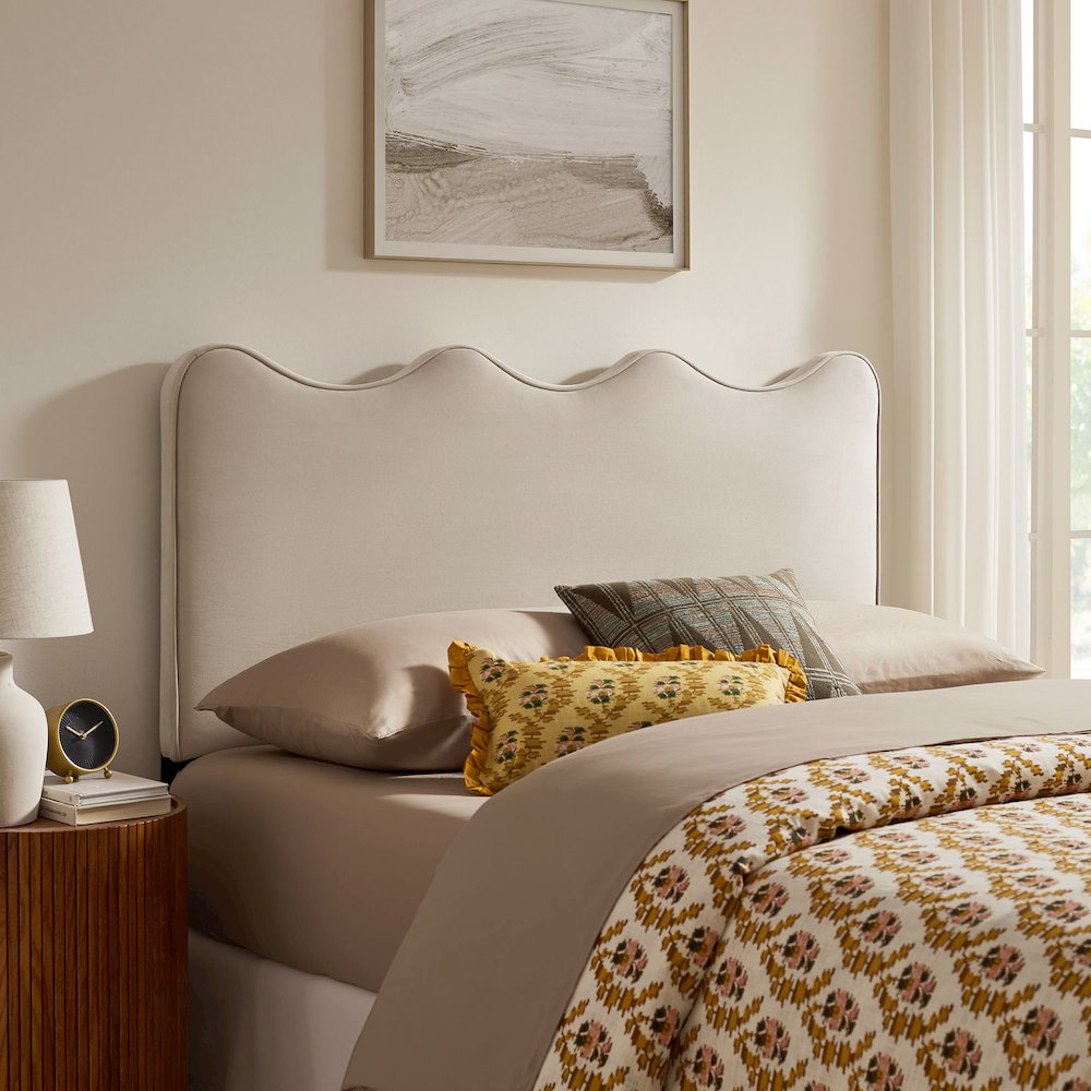 Athena Stain-Resistant Performance Velvet King Size Headboard