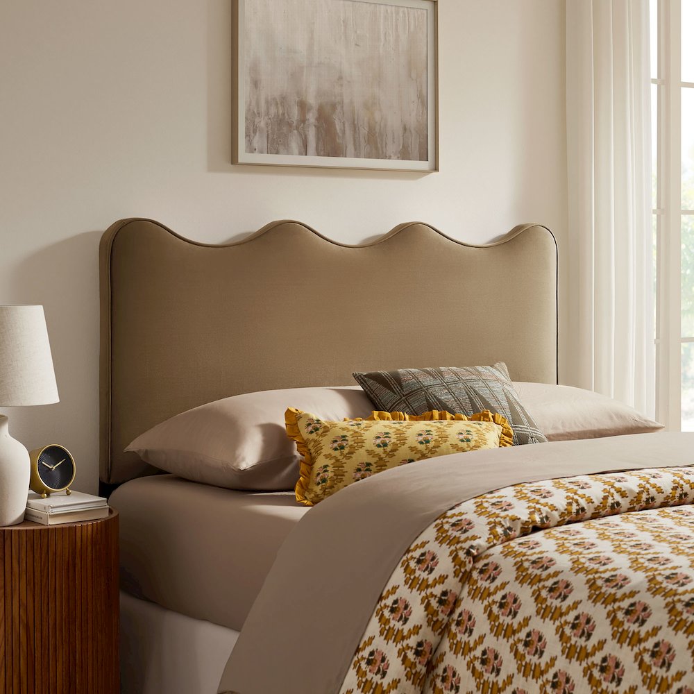 Athena Stain-Resistant Performance Velvet King Size Headboard