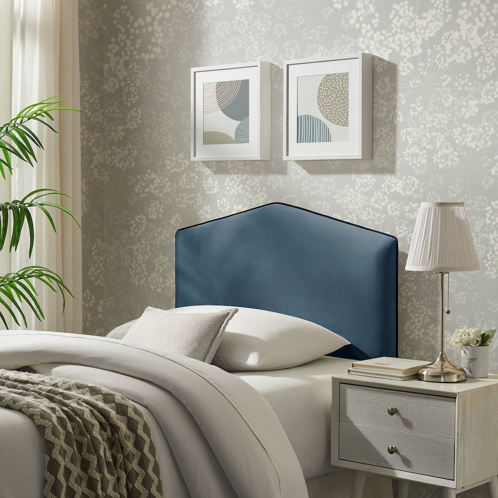 Cosette Performance Velvet Twin Size Headboard