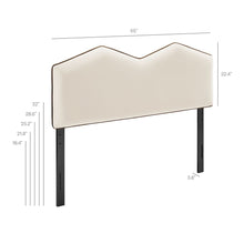 Cosette Performance Velvet Queen Size Headboard
