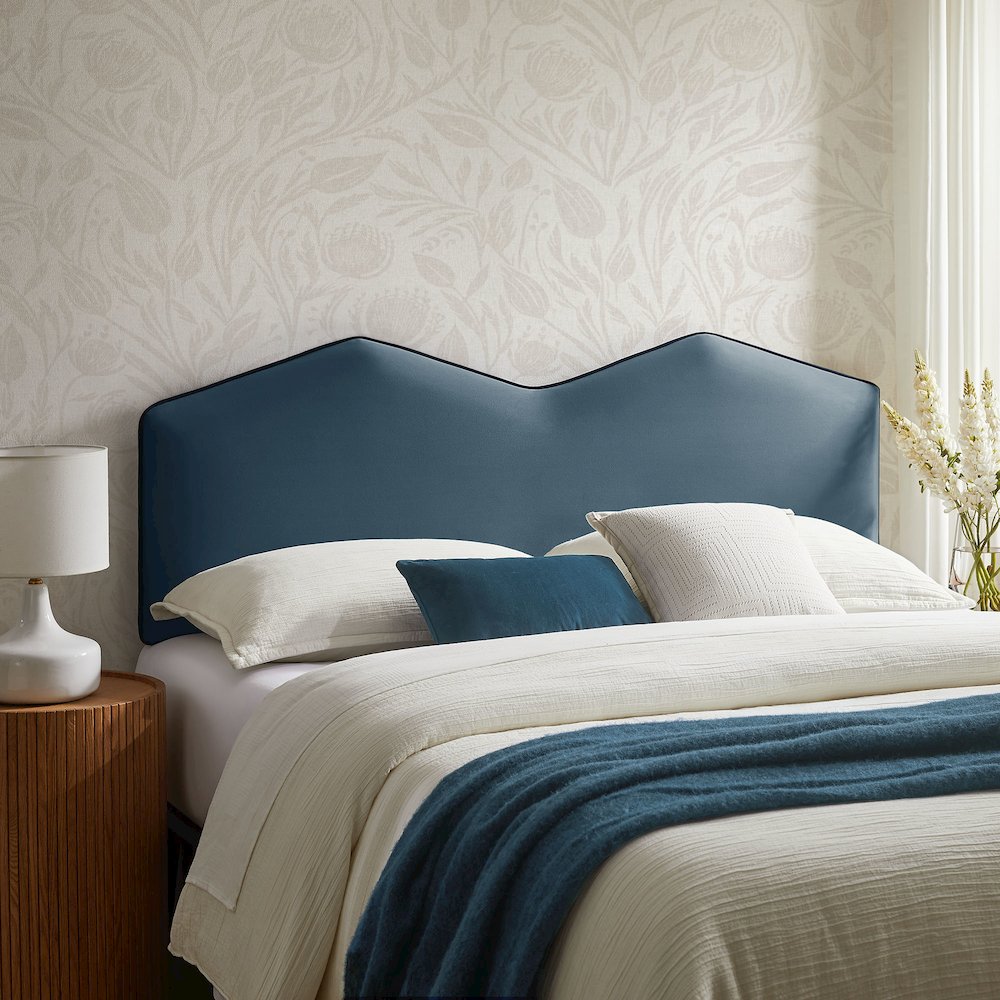 Cosette Performance Velvet Queen Size Headboard