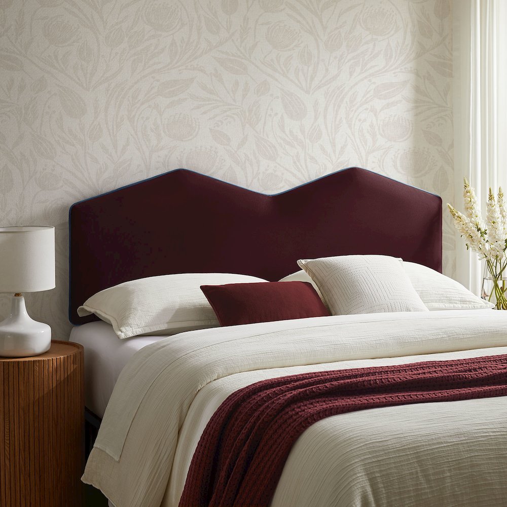 Cosette Performance Velvet Queen Size Headboard
