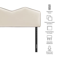Cosette Performance Velvet King Size Headboard