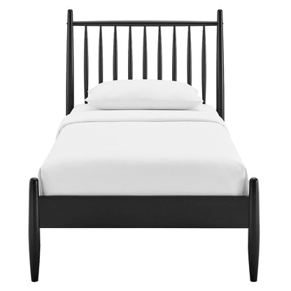 Zane Twin Size Spindle Bed Frame