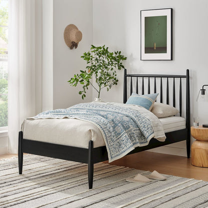 Zane Twin Size Spindle Bed Frame
