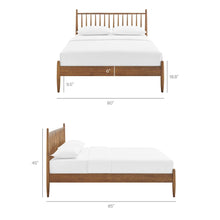 Zane King Size Spindle Bed