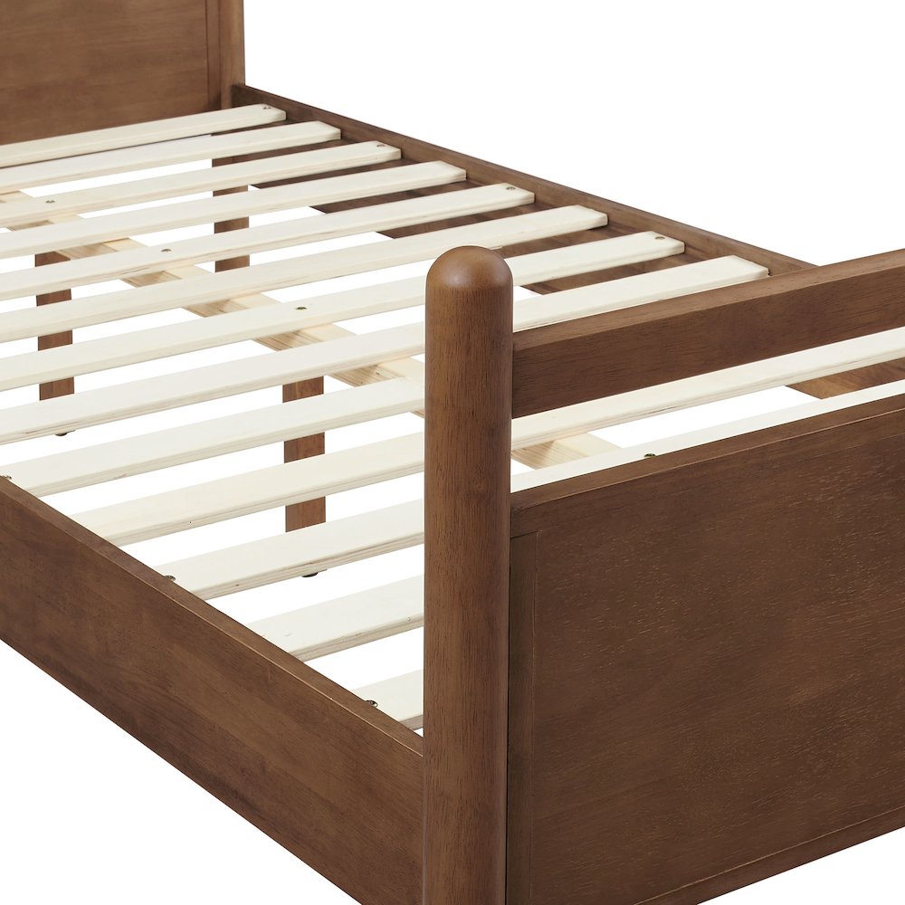 Leni Twin Size Wood Platform Bed Frame
