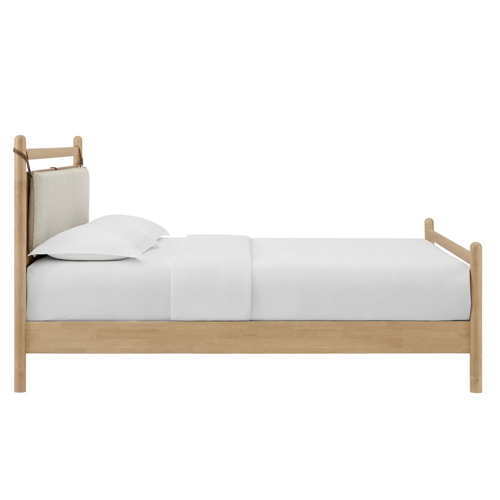 Leni Full Size Wood Platform Bed Frame