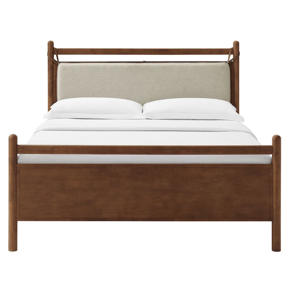 Leni Queen Size Wood Platform Bed Frame