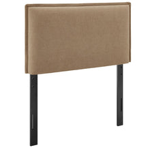 Camille Upholstered Linen Blend Twin Size Headboard
