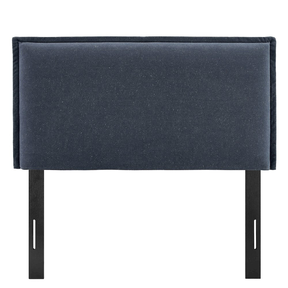 Camille Upholstered Linen Blend Twin Size Headboard