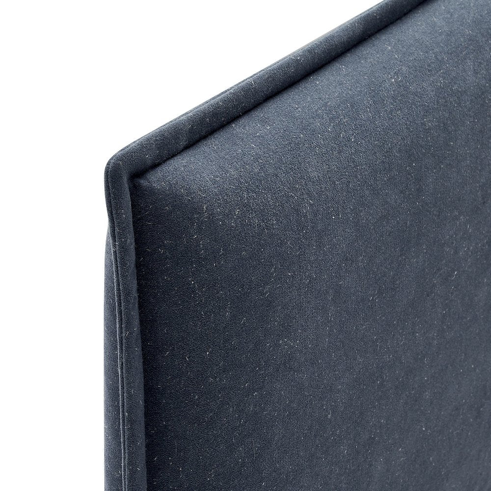 Camille Upholstered Linen Blend Twin Size Headboard