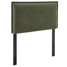 Camille Upholstered Linen Blend Twin Size Headboard
