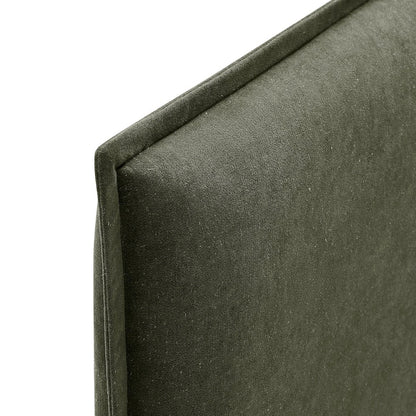 Camille Upholstered Linen Blend Twin Size Headboard