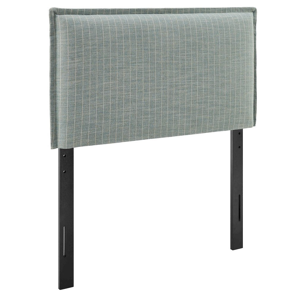 Camille Striped Linen Blend Twin Size Headboard