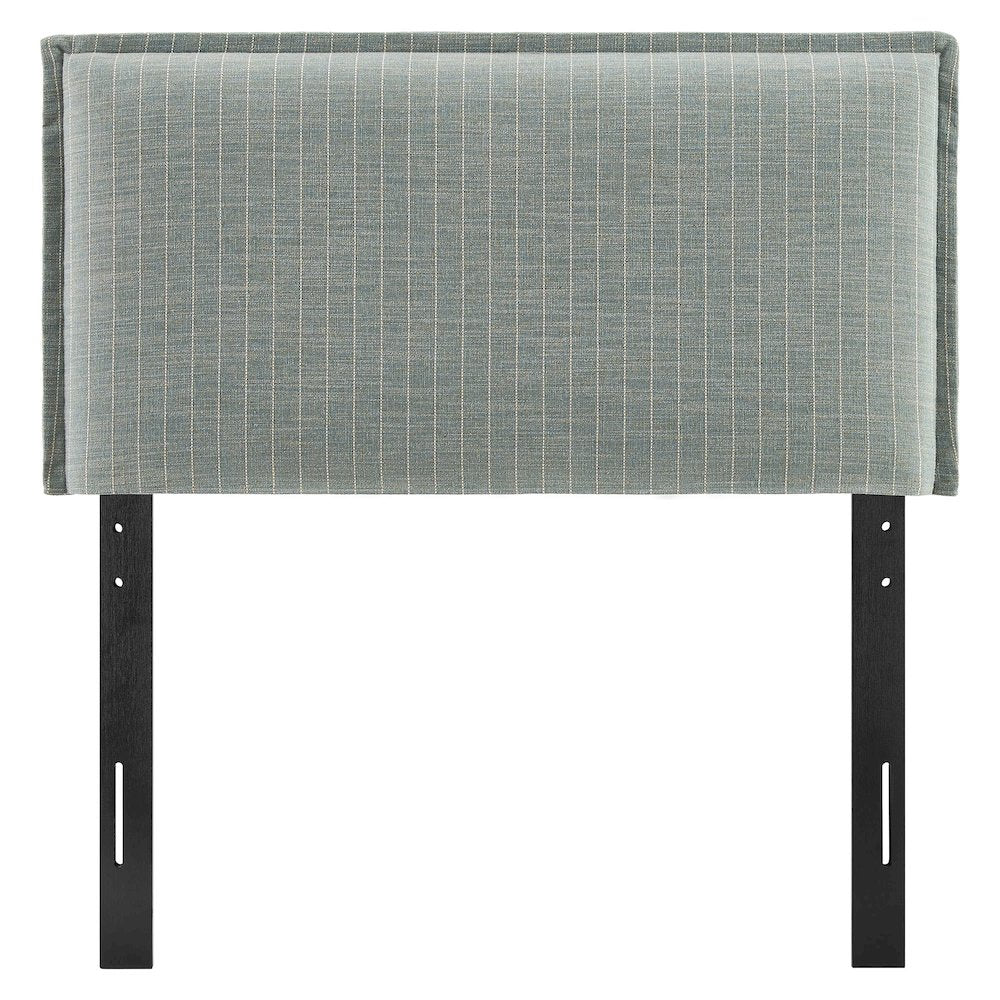 Camille Striped Linen Blend Twin Size Headboard
