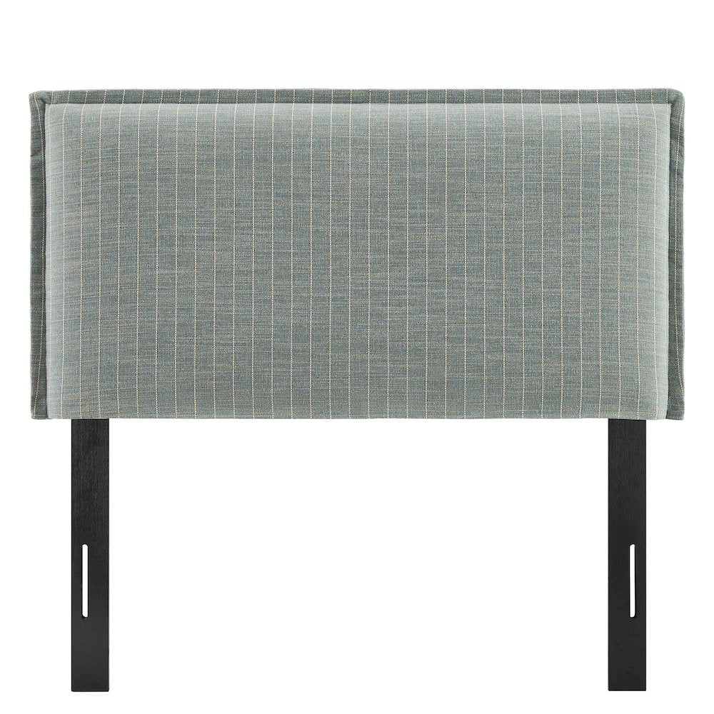 Camille Striped Linen Blend Twin Size Headboard