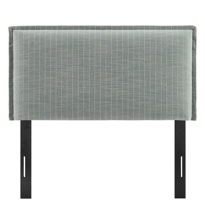 Camille Striped Linen Blend Twin Size Headboard