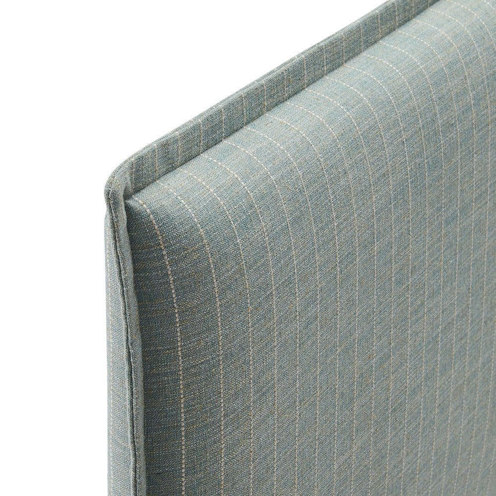 Camille Striped Linen Blend Twin Size Headboard