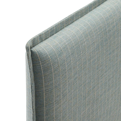 Camille Striped Linen Blend Twin Size Headboard