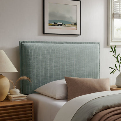 Camille Striped Linen Blend Twin Size Headboard