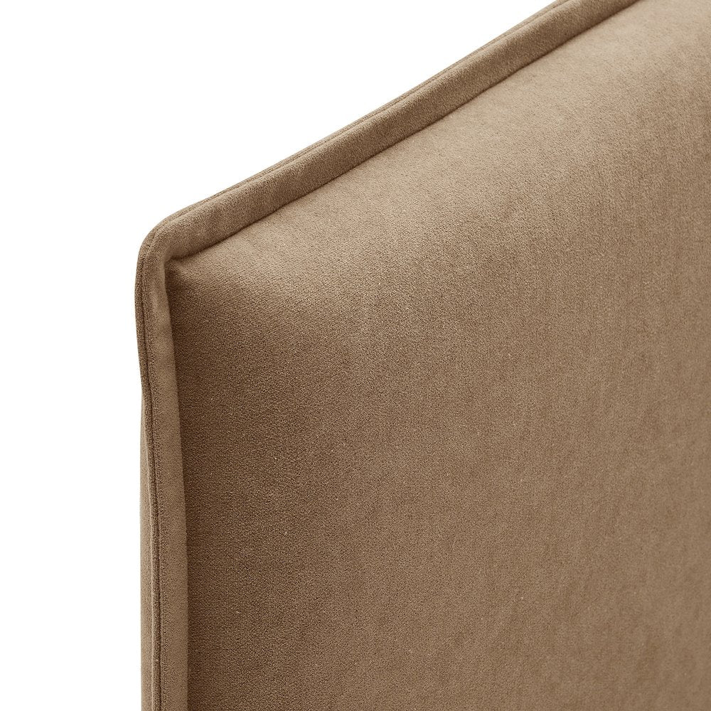Camille Upholstered Linen Blend Full Size Headboard