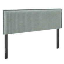 Camille Striped Linen Blend Full Size Headboard