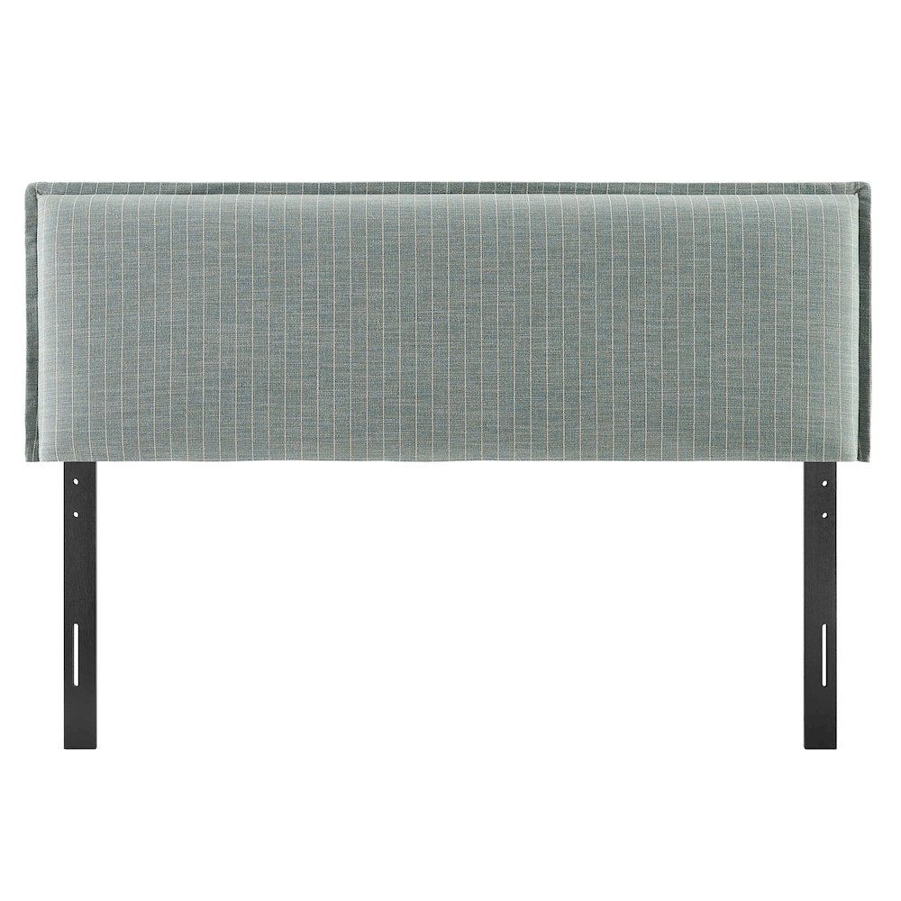 Camille Striped Linen Blend Full Size Headboard