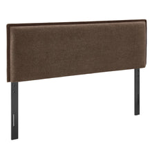 Camille Upholstered Linen Blend King Size Headboard