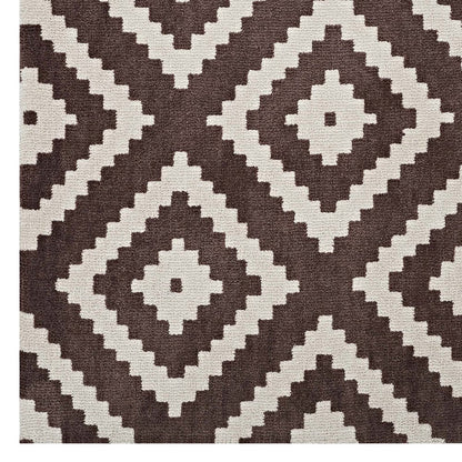 Alika Abstract Diamond Trellis 5x8 Area Rug