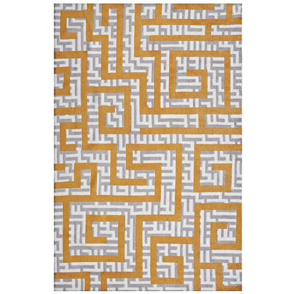 Nahia Geometric Maze 8x10 Area Rug