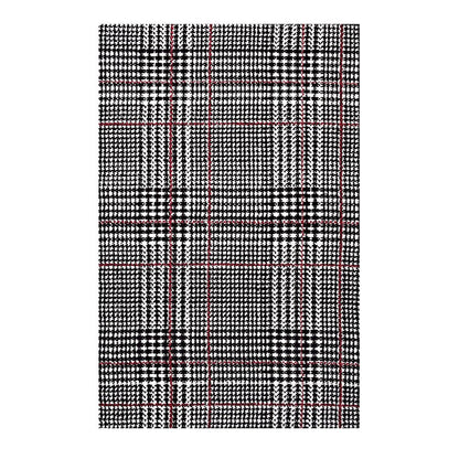 Kaja Abstract Plaid 5x8 Area Rug
